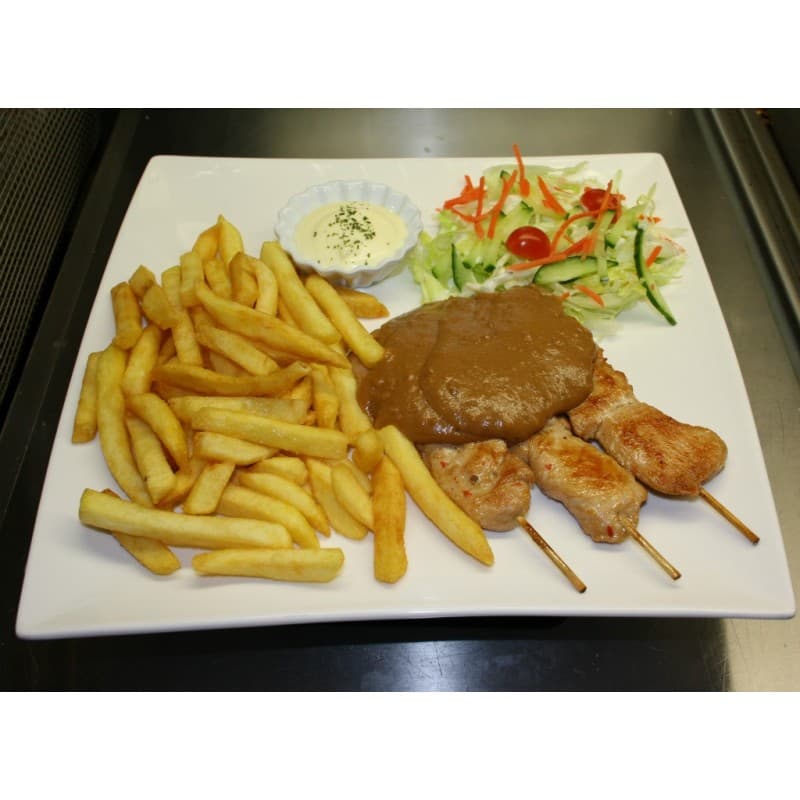 Kipsaté Menu ( uit eigen keuken) Halal
