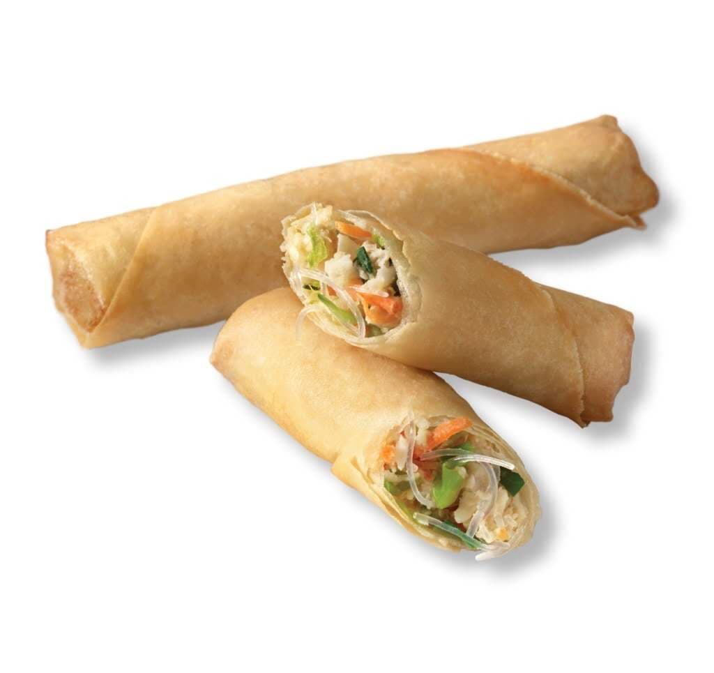 Vietnamese loempia kip met saus (2stuk)