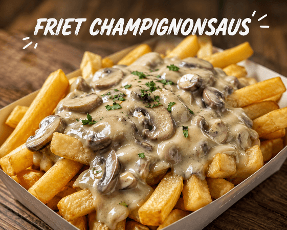 Friet Champignonsaus